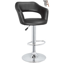 Black Color PU Material Bar Stool (TF 6024)